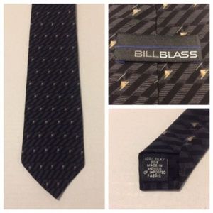 Bill Blass 100% Silk Men's Neck Tie Made in Mexico